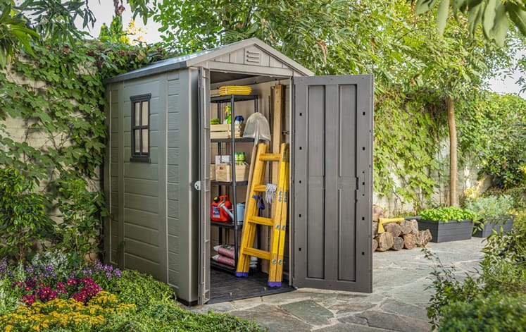 Factor Shed 6x4ft - Brown