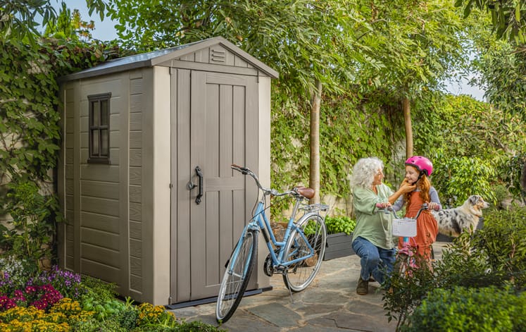 Factor Shed 6x4ft - Brown