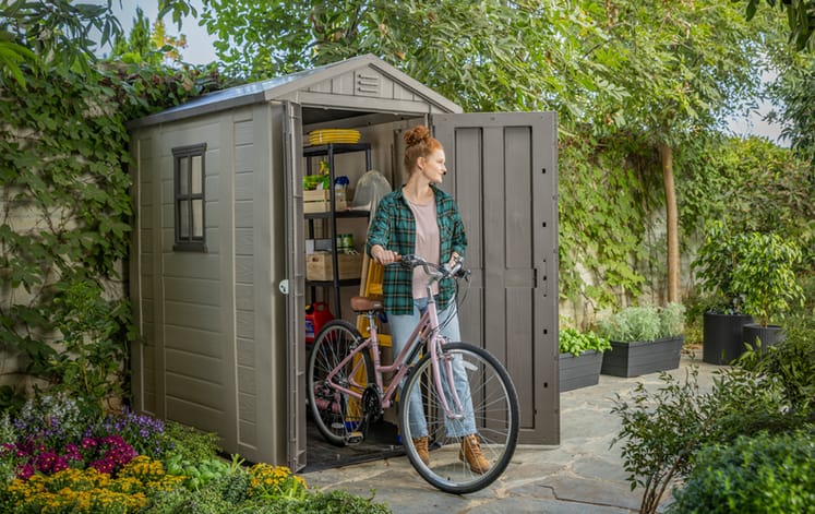 Factor Shed 6x4ft - Brown