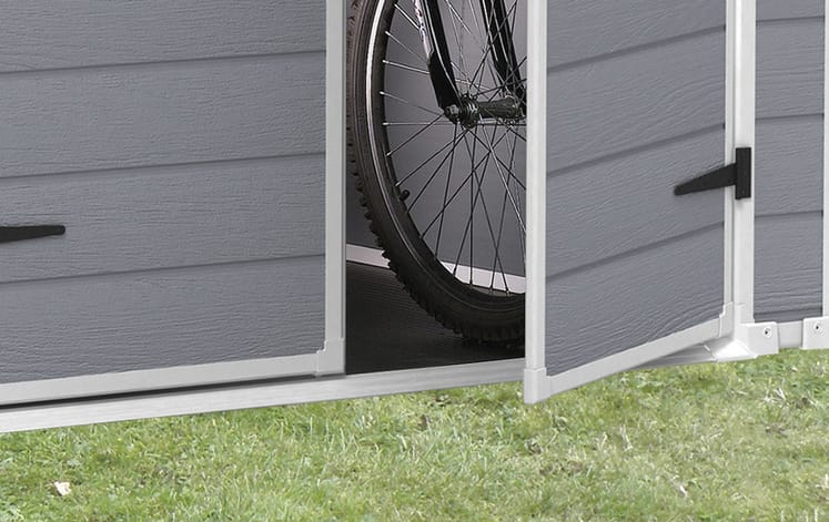 Manor Shed 6x5ft - Grey