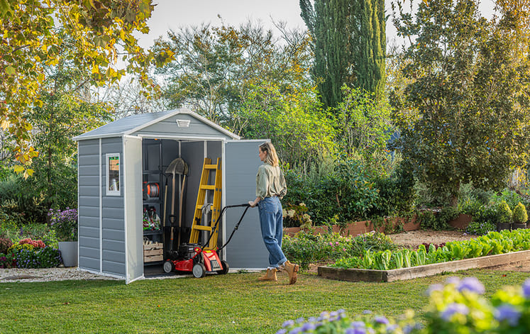 Manor Shed 6x5ft - Grey