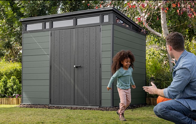 Cortina Shed 9x7ft - Green