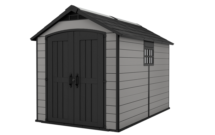 Premier Shed 7.5x9ft - Grey