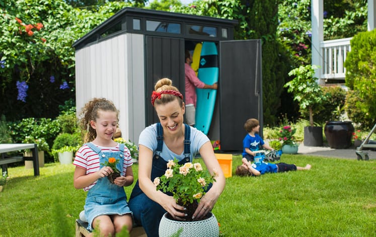 Artisan Pent Shed 7x7ft - Grey