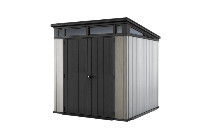 Caseta de exterior Artisan 7x7 - 214x218x226 cm y 4,7m2 - Deco Gris