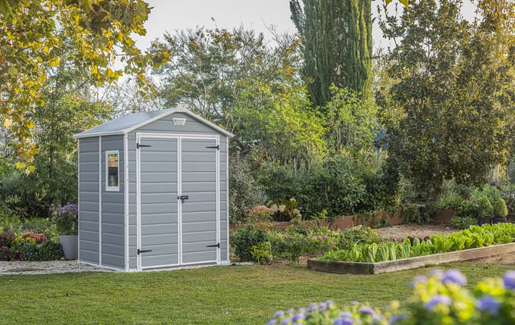 Manor Shed 6x8ft - Grey