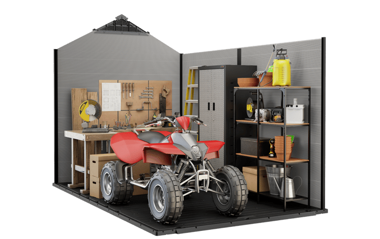 Premier Shed 7.5x11ft - Grey