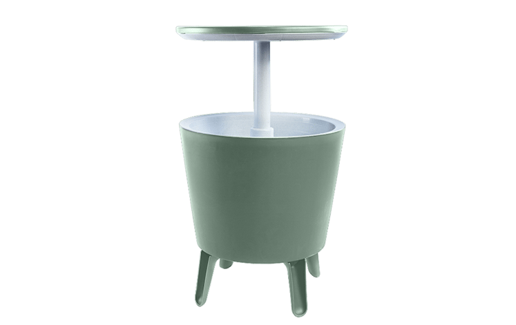 Coolbar Partytafel – 49,5x49,5x57cm - Vintage groen