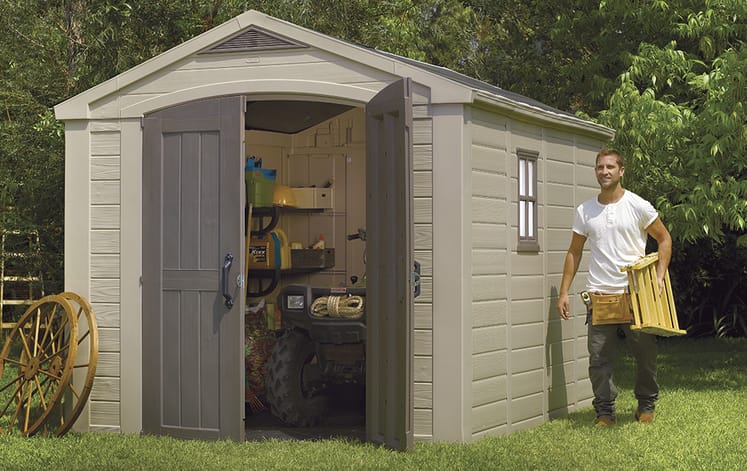 Factor Shed 8x11ft - Brown