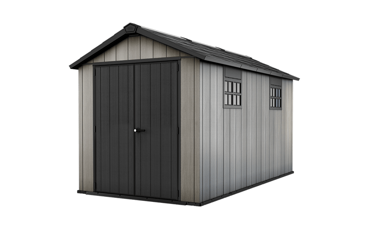 Oakland Shed 7.5x13ft - Grey