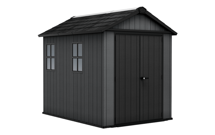 Newton Plus Shed 7.5x9ft - Grey