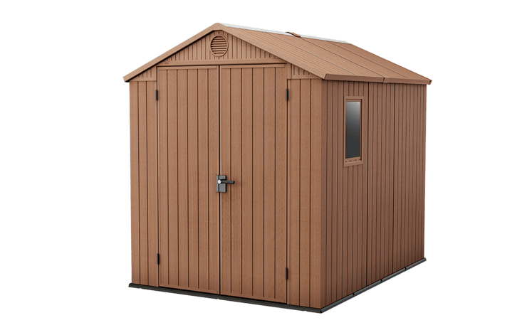 Darwin Shed 6x8ft - Brown