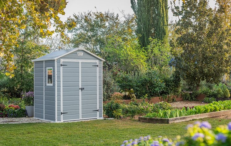 Manor Shed 6x5ft - Grey