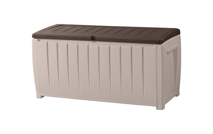 Novel Brown 90 Gallon Storage Deck Box - Keter US