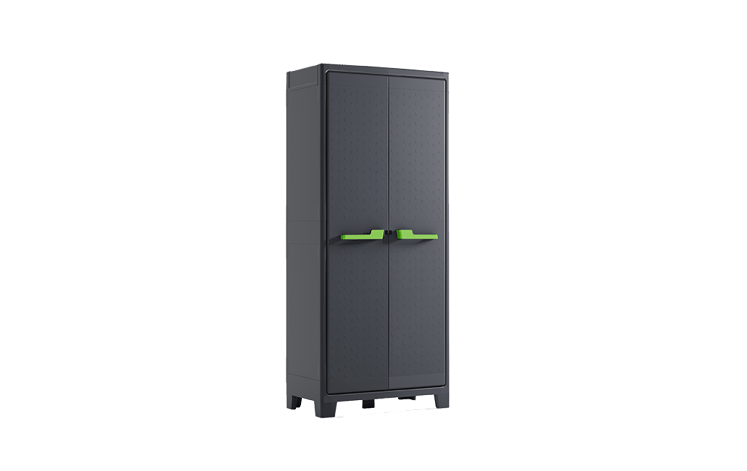 Moby hoge kast - 44x80x182 CM - Antraciet