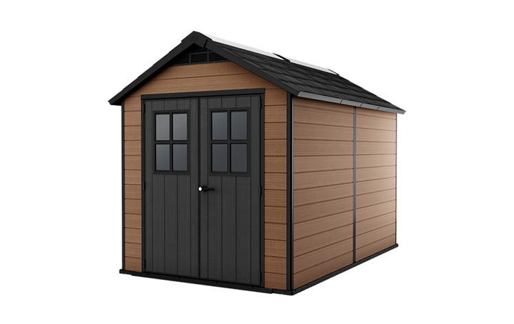 Newton Shed 7.5x11ft - Brown