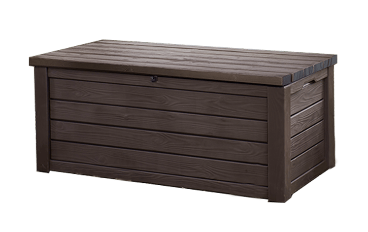 Eastwood Brown 150 Gallon Storage Deck Box - Keter US