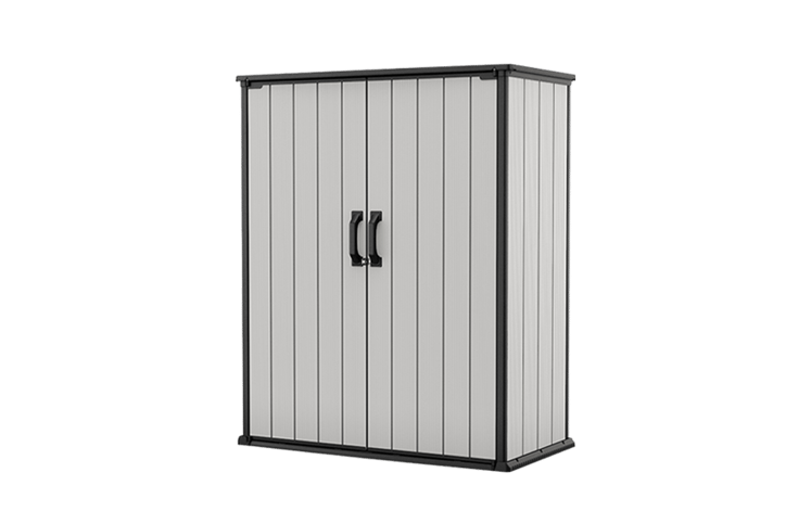 Premier Tall 1400L Storage Cabinet - Light Grey