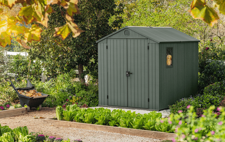 Keter Darwin Shed 6x8ft - Green - Keter UK