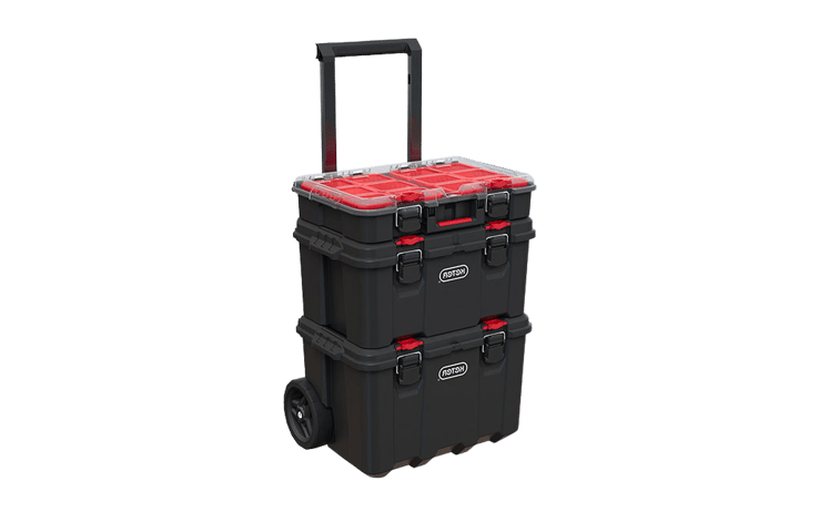 Drawer Organizer Storage Tool Box Carry Handle Portable Case 9
