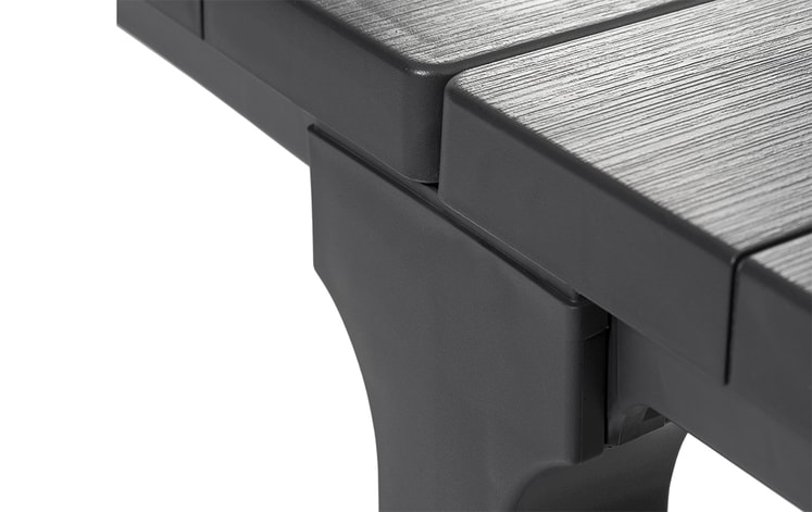 Table double Julie - Anthracite