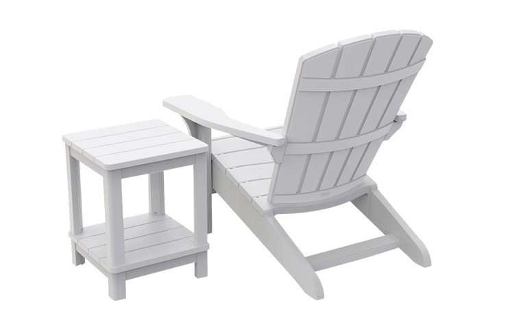 Keter troy white adirondack chair outlet