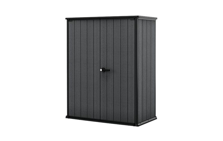 Cortina Alto 1400L Storage Cabinet - Grey