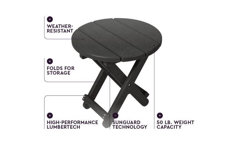 Black plastic garden discount table and chairs