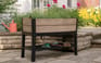 Ashwood Brown Signature Raised Garden Bed - Keter US