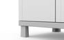 Smoky White Utility Storage Cabinet - Keter US