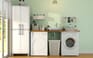 Smoky White Utility Storage Cabinet - Keter US