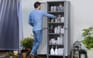 Smoky White Utility Storage Cabinet - Keter US