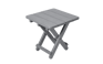 Grey Lakeside Square Small Outdoor Side Table - Keter US