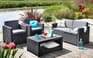 Monaco 4 Seater Lounge Set - Grey