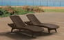 Brown Pacific Chaise Lounge Set - Keter