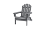 Grey Premium Willoughby Folding Adirondack Chair - Keter US