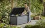 Cortina Graphite 150 Gallon Storage Deck Box - Keter US