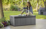 Darwin Graphite 100 Gallon Storage Deck Box - Keter US