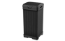 Baltimore Black Outdoor Trash Can - Keter