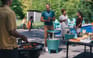 Classic Teal 7.5 Gallon Cooler Table - Keter