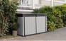 Premier Jumbo 2020L Storage Shed - Light Grey