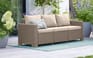 ‎California 5-zits Loungeset – 198x68x71,5cm - Cappuccino