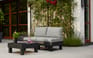 Elements 4 Seater Modular Lounge Set - Graphite