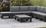 Elements 7 Seater Corner Modular Lounge Set - Graphite