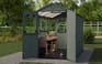 Darwin Potting Shed 6x8ft - Green