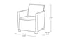 Marie 4 Seater Lounge Set - Grey