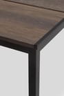 Table Porto 200cm 8 places - Marron Aspect Noyer