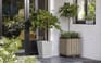 Deco Square Hoge Plantenbak - 45.5x45.5x55cm - Ashwood