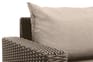 California 3 Seater Chaise Longue Lounge Set - Cappuccino