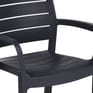 Chaise Tisara - Lot de 6 - Anthracite